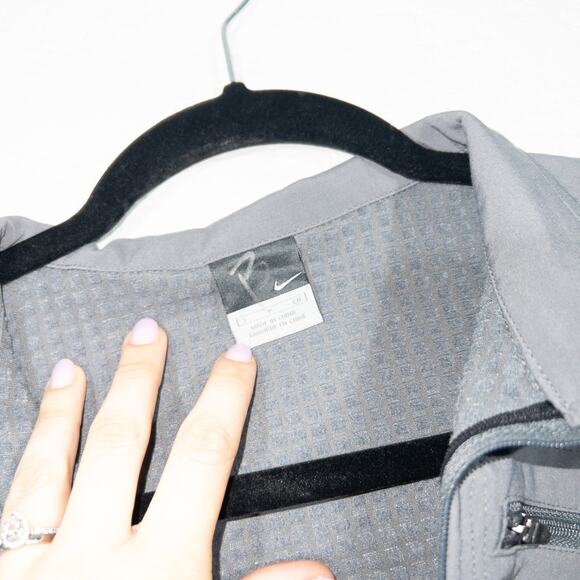 Nike Blue Sphere Thermal Fleece Quarter Zip Pullover Size Small - Picture 4 of 7